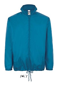 Unisex větrovka SOLS SHIFT - UNISEX WATER REPELLENT WINDBREAKER, modrozelená, 2XL