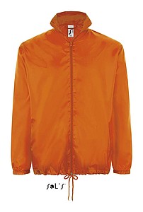 Unisex větrovka SOLS SHIFT - UNISEX WATER REPELLENT WINDBREAKER, oranžová, 3XL