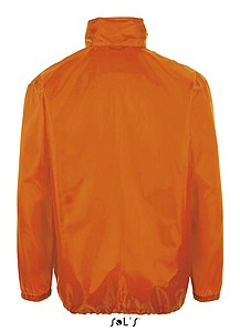 Unisex větrovka SOLS SHIFT - UNISEX WATER REPELLENT WINDBREAKER, oranžová, 3XL