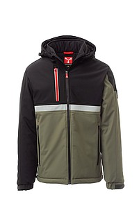 Unisex zimní bunda Payper WISE PAD, vojenská zelená, velikost 3XL