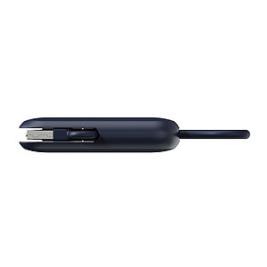 Urban Vitamin Dublin 100W 4-v-1 kabel na klíčenku, světlá námořní modrá
