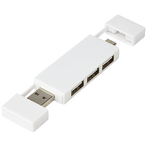 USB rozbočovač, bílý