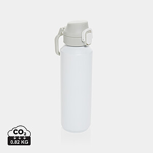 Uzamykatelná sportovní lahev 600ml, bílá