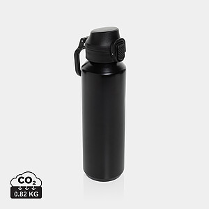 Uzamykatelná sportovní lahev 600ml, černá - reklamní předměty