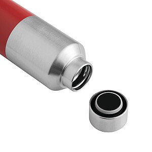 Vakuová láhev na pití 600 ml, červená
