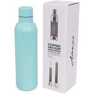 Vakuová sportovní termoska Thor 510 ml s měděnou izolací, tmavě tyrkysová