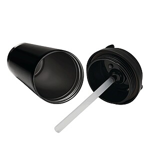 Vakuově izolovaný cestovní termohrnek 500 ml, černá