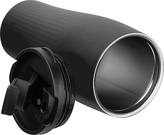 Vakuový nerezový termohrnek 500 ml, černá