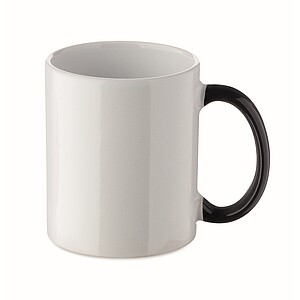 Vánoční keramický hrnek 300 ml, černá/červená