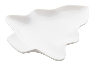 vánoční porcelánová miska, stromek - dárkové předměty s potiskem