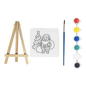 Vánoční set na malováníi, světle hnědá