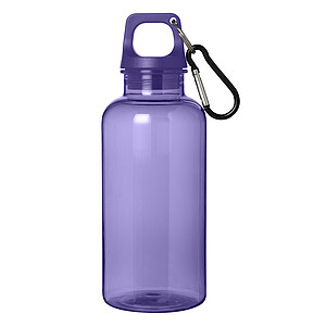 VASEALA Láhev z RPET s karabinou, 400 ml, tmavě fialová