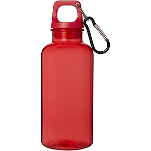 VASEALA Láhev z RPET s karabinou, 400ml, červená