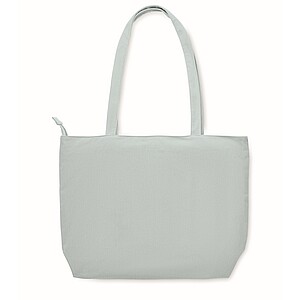 Velká nákupní manšestrová taška, jemně modrá