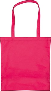 Velká nákupní taška z netkané textilie, růžová - taška s vlastním potiskem
