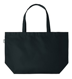 Velká nákupní taška z RPET, černá