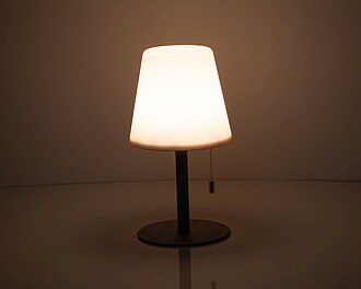 Venkovní lampa s možností změny barvy, bílá