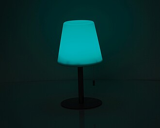 Venkovní lampa s možností změny barvy, bílá