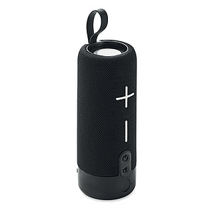 VERSAN 2x5W bezdrátový přenosný reproduktor s 1200mAh dobíjecí baterií, černá - reklamní předměty