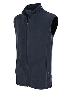 Vesta STEDMAN ACTIVE FLEECE VEST MEN tmavě modrá L - vesta s potiskem