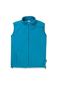 Vesta STEDMAN ACTIVE FLEECE VEST MEN tyrkysově modrá L