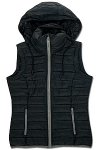 Vesta STEDMAN ACTIVE PADDED VEST WOMEN černošedá L