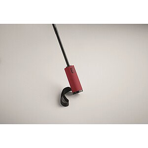 Větruodolný skládací deštník, vínová