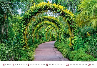 Via 2027, nástěnný kalendář, prodloužená záda