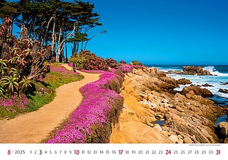 Via 2027, nástěnný kalendář, prodloužená záda