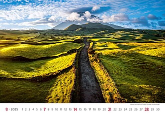 Via 2027, nástěnný kalendář, prodloužená záda