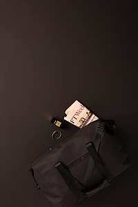 Víkendová cestovní taška, černá