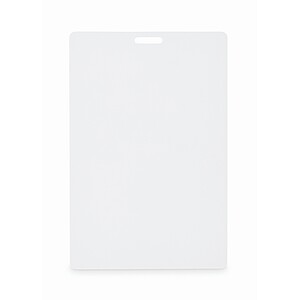 Visačka na šňůrku 80x120 mm, bílá - reklamní předměty