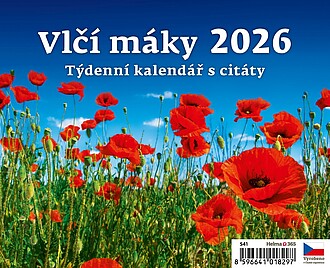 Vlčí máky 2027, stolní kalendář