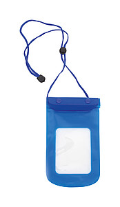 Voděodolné PVC pouzdro na mobil, modré