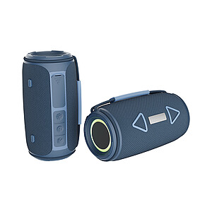 Voděodolný reproduktor IPX4 16W z RCS recyklovaného plastu, modrá