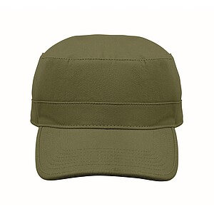 Vojenská bavlněná čepice, vojenská zelená