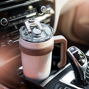 VS MADURAI Termohrnek XXL s brčkem, béžová