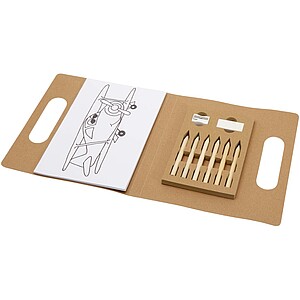 Vybarvovací sada, béžová