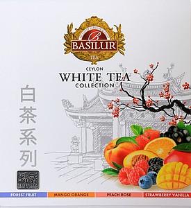 WARADA - BASILUR White Tea Assorted přebal 40 gastro sáčků - reklamní předměty