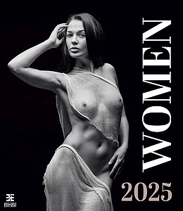 Women 2025, nástěnný kalendář, prodloužená záda