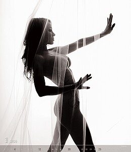 Women 2027, nástěnný kalendář, prodloužená záda