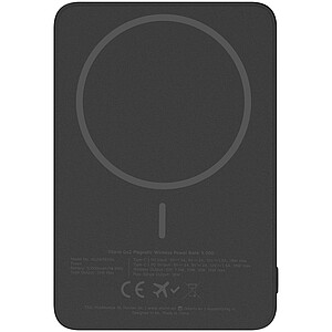 Xtorm Go2 15W bezdrátová powerbanka s kapacitou 5 000 mAh, černá