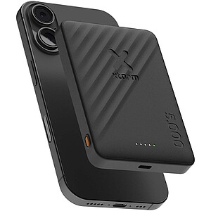 Xtorm Go2 15W bezdrátová powerbanka s kapacitou 5 000 mAh, černá