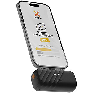 Xtorm Go2 20W powerbanka s kapacitou 5 000 mAh, černá