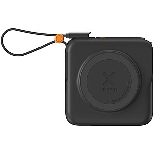Xtorm TravelPro 30W cestovní nabíječka 3 v 1 s kapacitou 10 000 mAh, černá