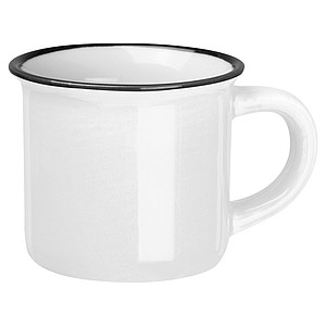 YAMAN Malý keramický hrnek na espresso, 60 ml, bílá - reklamní hrnky