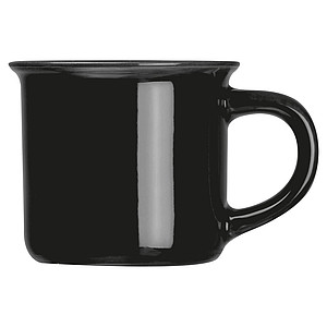 YAMAN Malý keramický hrnek na espresso, 60 ml, černá