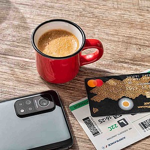 YAMAN Malý keramický hrnek na espresso, 60 ml, šedá