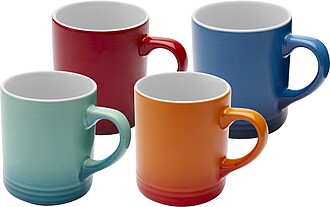 YELDAN Keramický hrnek o objemu 330 ml, tyrkysová