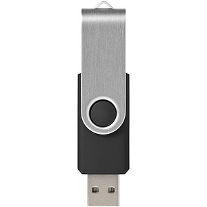 Základní USB Rotate, 2GB, stříbrná/černá